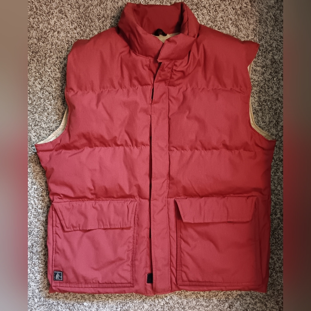 Vintage Altra Boulder, Colorado Down Puffer Vest Men's Medium